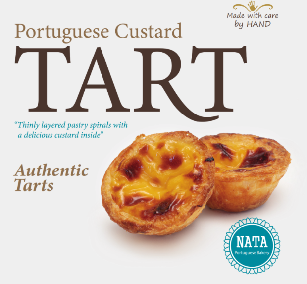 Portuguese Custard Tart - 60 tarts